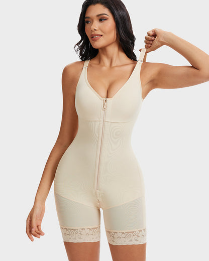 Tummy Control Butt Lifter Shaper with Zipper