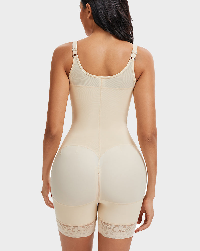 Tummy Control Butt Lifter Shaper with Zipper