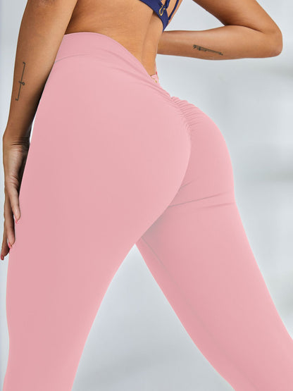 Sculpting V-Back Scrunch Bum Leggings