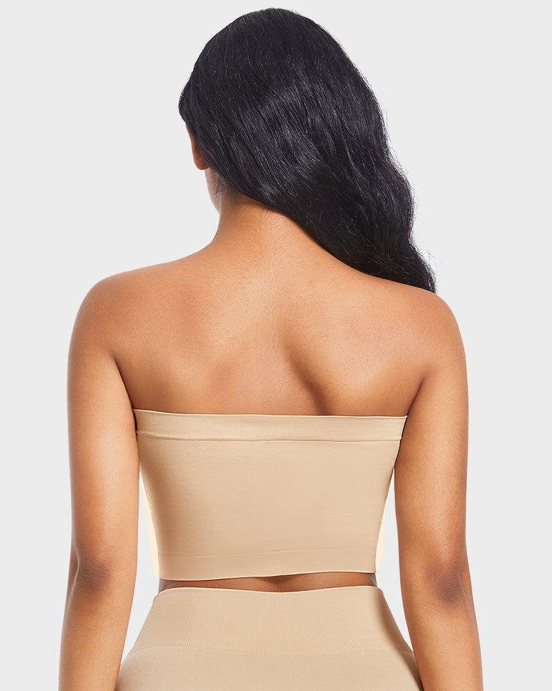 Seamless Strapless Support Bandeau Bra