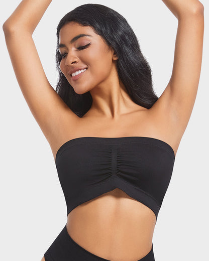 Seamless Strapless Support Bandeau Bra