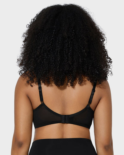 Elegant Full Coverage Lace Minimizer Bra