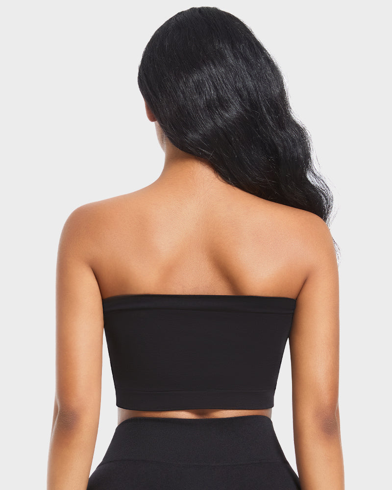 Seamless Strapless Support Bandeau Bra