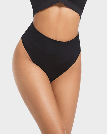 Seamless High Waist Tummy Support Brief Panty