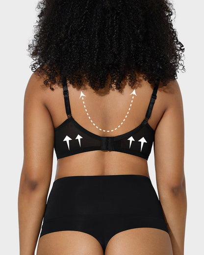 Elegant Full Coverage Lace Minimizer Bra