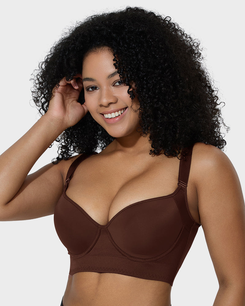 Sleek Lift Back-Smoothing Underwire Bra