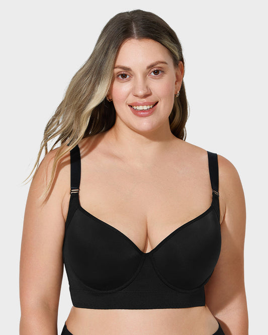 Sleek Lift Back-Smoothing Underwire Bra