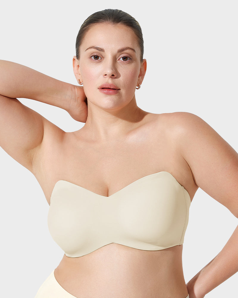 Day Comfort Non-Slip Convertible Bandeau Bra