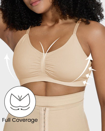 Seamless Comfort Cotton Sculpt Bra