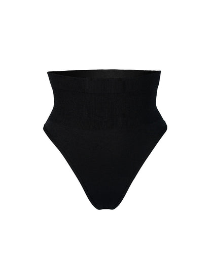 Mid-Waist Tummy Support Thong Panty