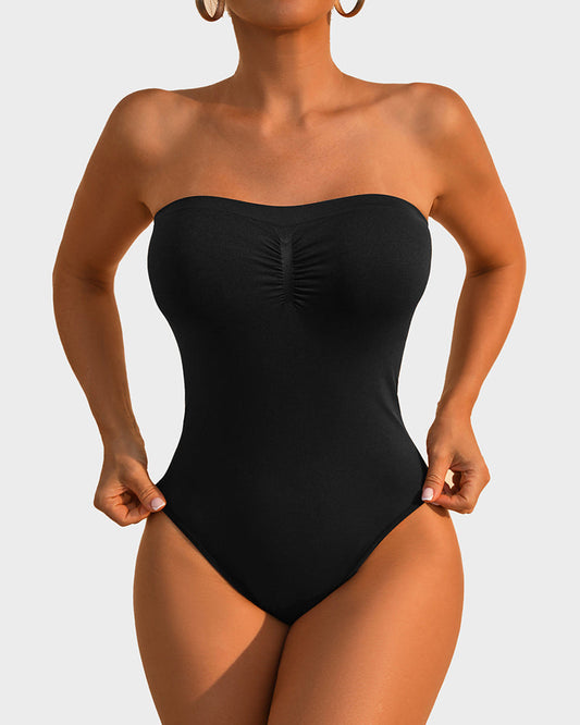 Strapless Tummy Control Bodysuit