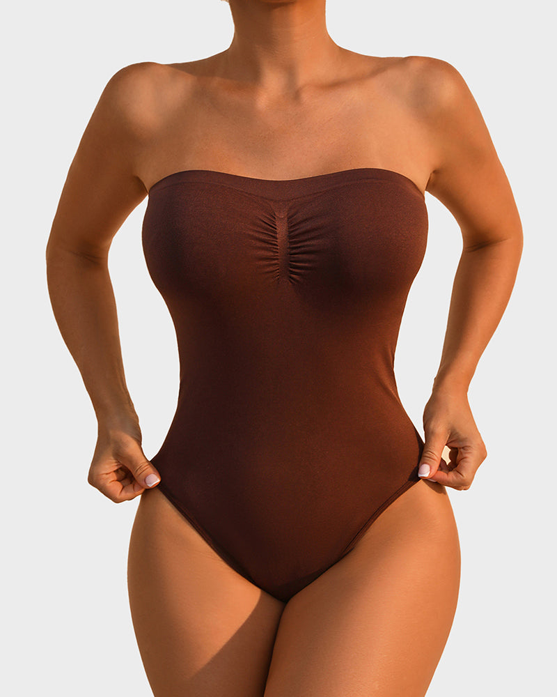 Strapless Tummy Control Bodysuit